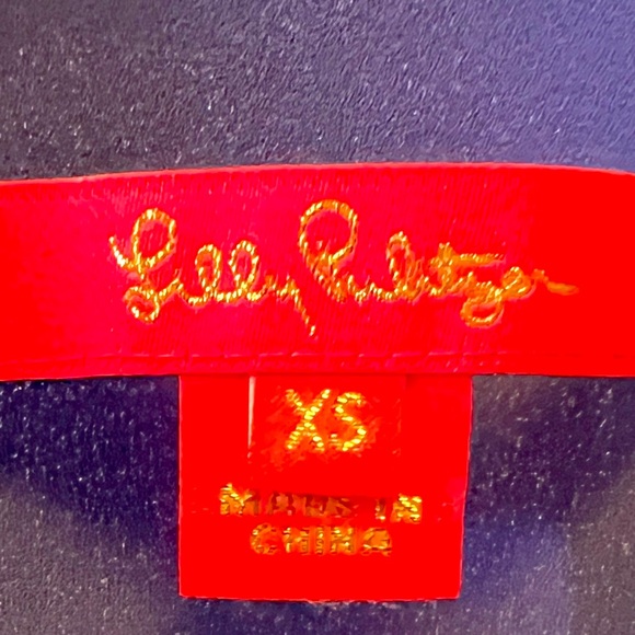 Lilly Pulitzer Dusk Cami Top | Solid Blue Crush | Size XS - Picture 4 of 4